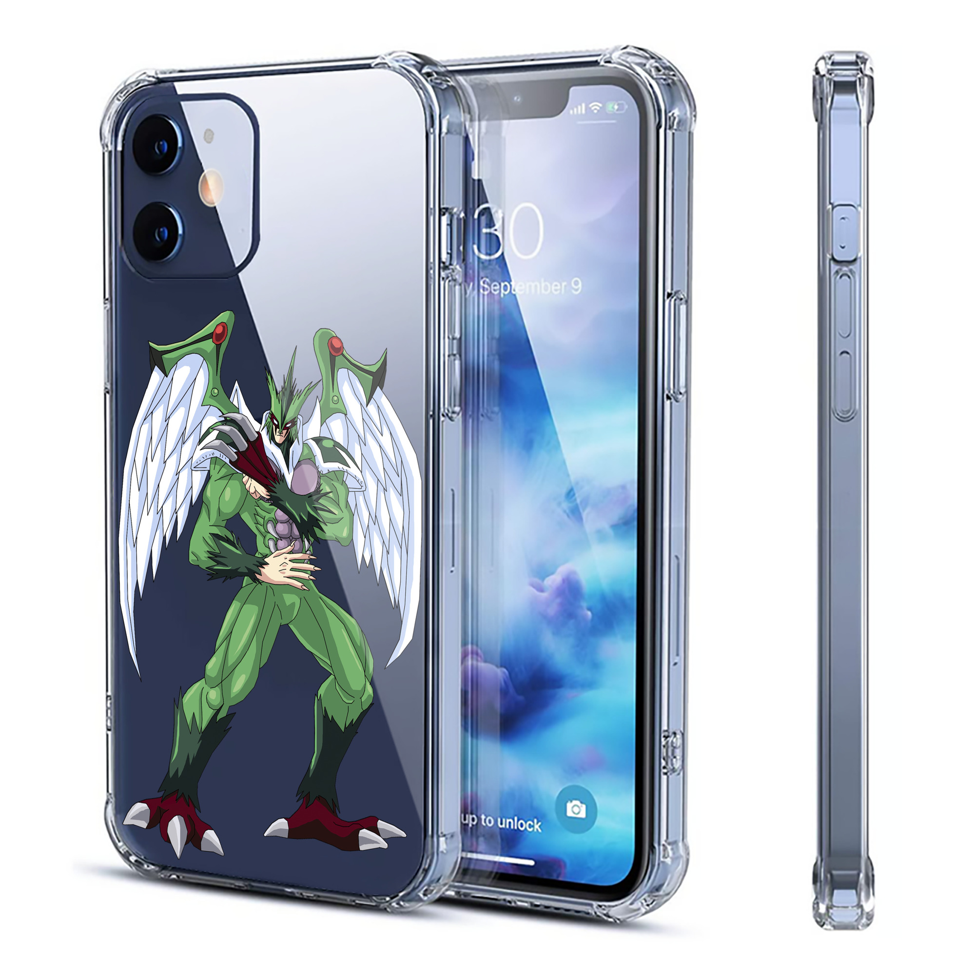（画像用） 遊☆戯☆王 Yu-Gi-Oh! 【iPhone 12シリーズ対応】透明スマホケース（クリアソフトケース）